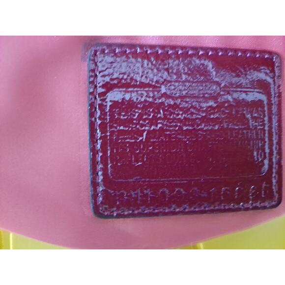 Coach Crimson Red Art Signature C Jacquard Dotted Sophia Satchel‎ Shoulder Bag - Picture 11 of 11